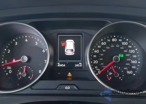 2018 Volkswagen Tiguan 2.0T Se/2.0T Sel из США, поврежденный, VIN 3VV2B7AX8JM062950